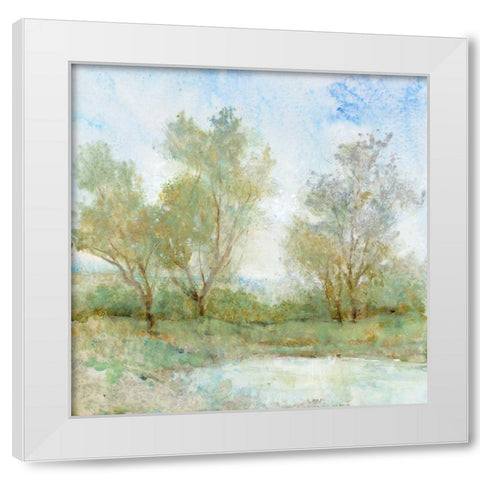 Cool Breeze I White Modern Wood Framed Art Print by OToole, Tim