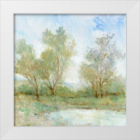 Cool Breeze I White Modern Wood Framed Art Print by OToole, Tim