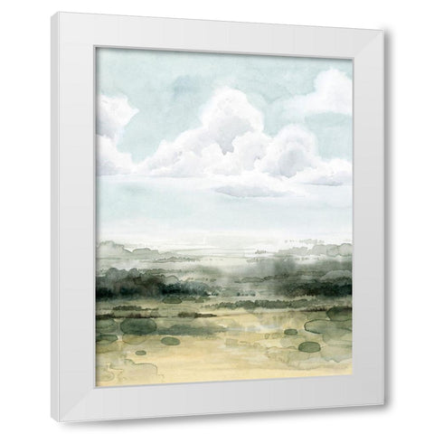 Valley Highlights II White Modern Wood Framed Art Print by Popp, Grace