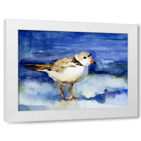 Pipers II White Modern Wood Framed Art Print by Parker, Jennifer Paxton