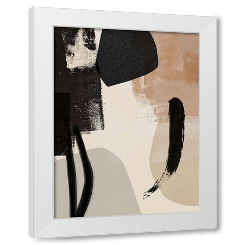 Selective Arrangement II White Modern Wood Framed Art Print by Barnes, Victoria