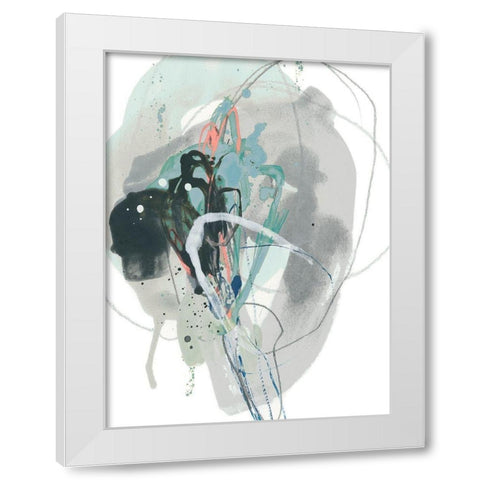 Stone Aperture I White Modern Wood Framed Art Print by Vess, June Erica