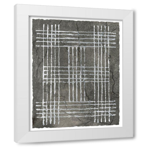 Manifolds I White Modern Wood Framed Art Print by Lam, Vanna