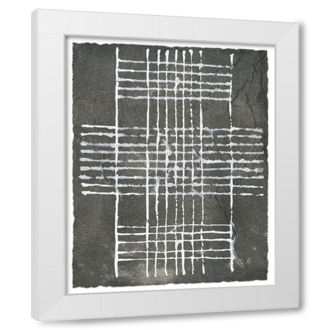 Manifolds II White Modern Wood Framed Art Print by Lam, Vanna
