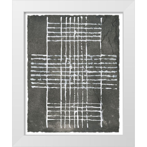 Manifolds II White Modern Wood Framed Art Print by Lam, Vanna