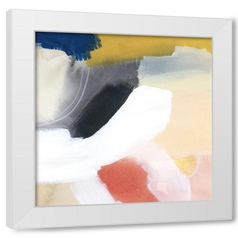 Sunset Movement I White Modern Wood Framed Art Print by Popp, Grace