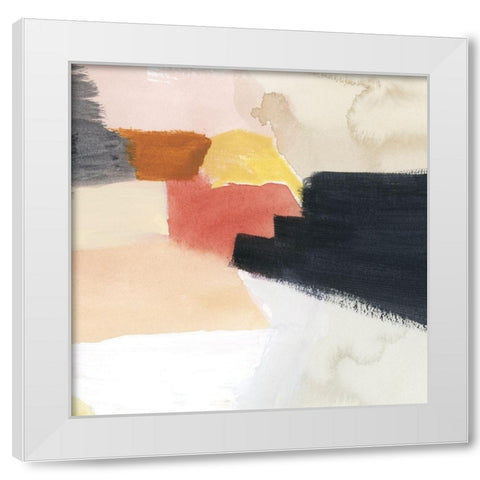 Sunset Movement II White Modern Wood Framed Art Print by Popp, Grace