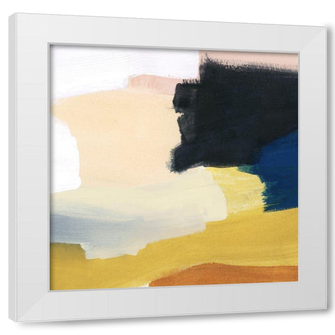 Sunset Movement IV White Modern Wood Framed Art Print by Popp, Grace