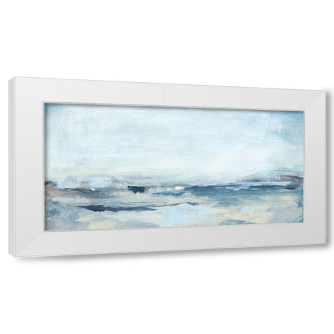 Sailing I White Modern Wood Framed Art Print by Long, Christina