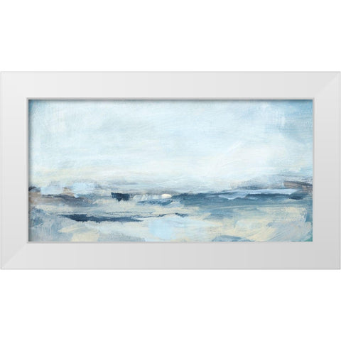 Sailing I White Modern Wood Framed Art Print by Long, Christina