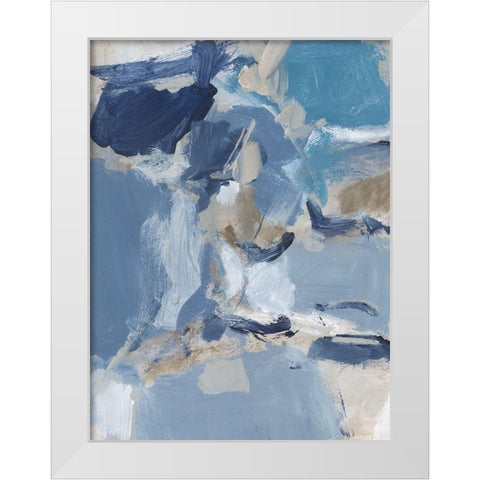 Alaska I White Modern Wood Framed Art Print by Long, Christina