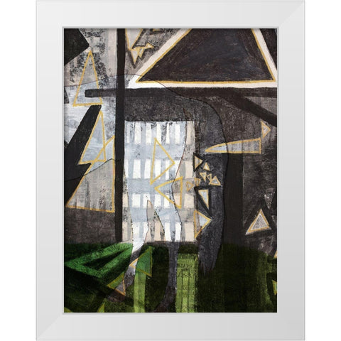 Lost Legacy White Modern Wood Framed Art Print by Arbel, Lori