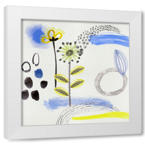 Light Dreams VI White Modern Wood Framed Art Print by Wang, Melissa