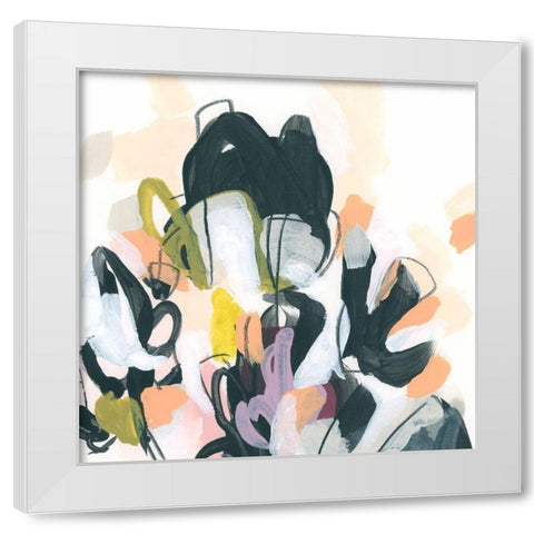Garden Extraction IV White Modern Wood Framed Art Print by Vess, June Erica