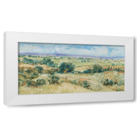 Soft Lavender Sky II White Modern Wood Framed Art Print by OToole, Tim