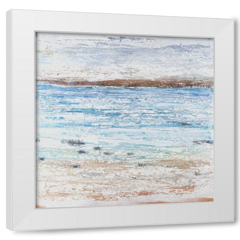 Coastal Seascape II White Modern Wood Framed Art Print by OToole, Tim