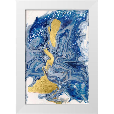 Awaken Heart II White Modern Wood Framed Art Print by Bramma, Lila