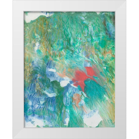 Wonder I White Modern Wood Framed Art Print by Bramma, Lila