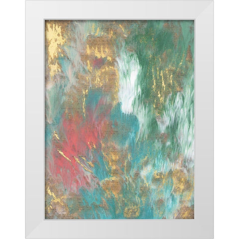 Ancient Teachings I White Modern Wood Framed Art Print by Bramma, Lila