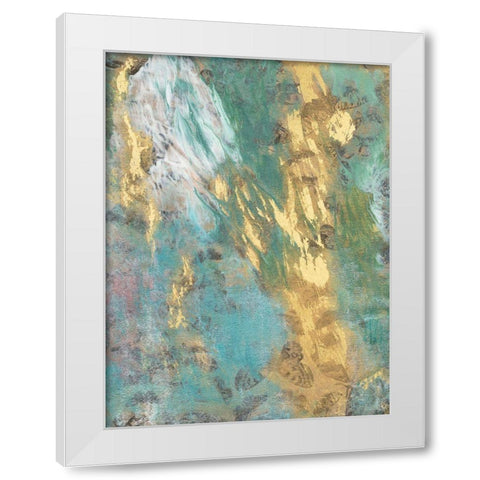 Ancient Teachings III White Modern Wood Framed Art Print by Bramma, Lila