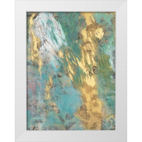 Ancient Teachings III White Modern Wood Framed Art Print by Bramma, Lila