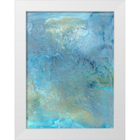 Proximity IV White Modern Wood Framed Art Print by Bramma, Lila