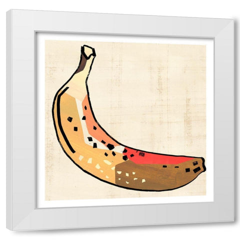 Fruit Cuts IV White Modern Wood Framed Art Print by Warren, Annie