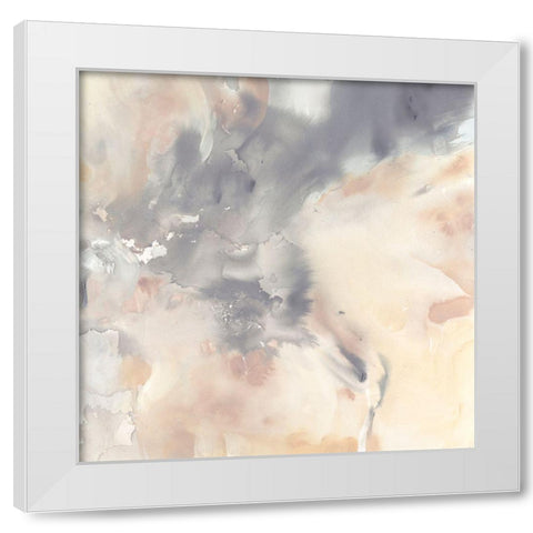 Macro Focus II White Modern Wood Framed Art Print by OToole, Tim