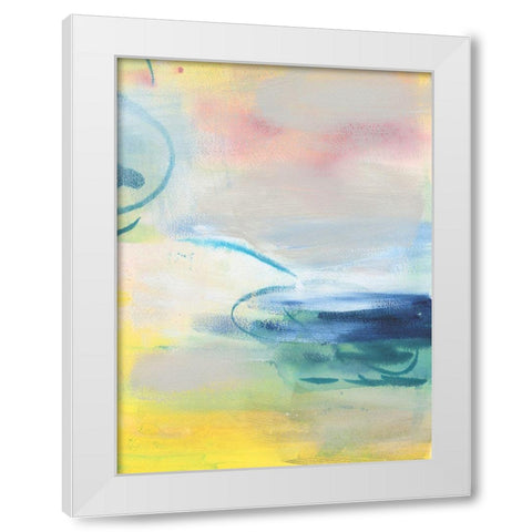 Some Day Soon I White Modern Wood Framed Art Print by Combs, Joyce
