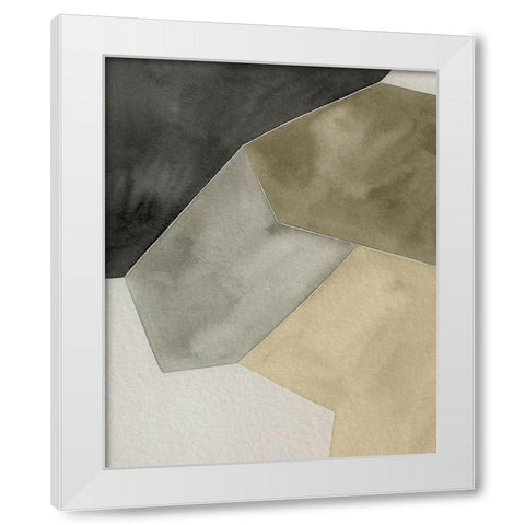 Tectonic Shift II White Modern Wood Framed Art Print by Popp, Grace