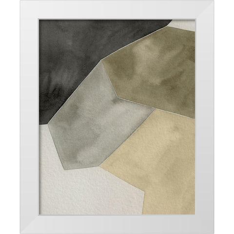 Tectonic Shift II White Modern Wood Framed Art Print by Popp, Grace