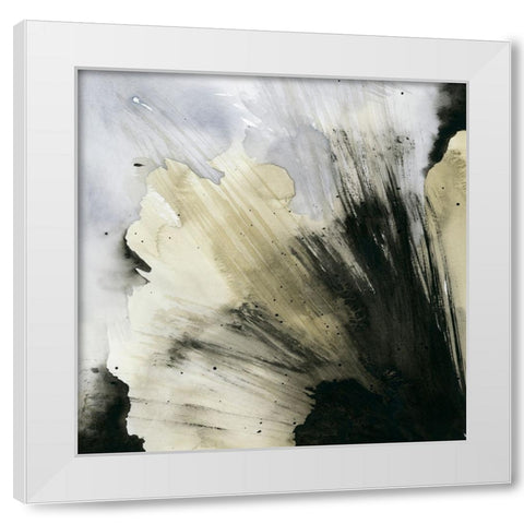 The Shores Edge II White Modern Wood Framed Art Print by Popp, Grace