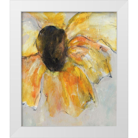 Sunny Days I White Modern Wood Framed Art Print by Combs, Joyce