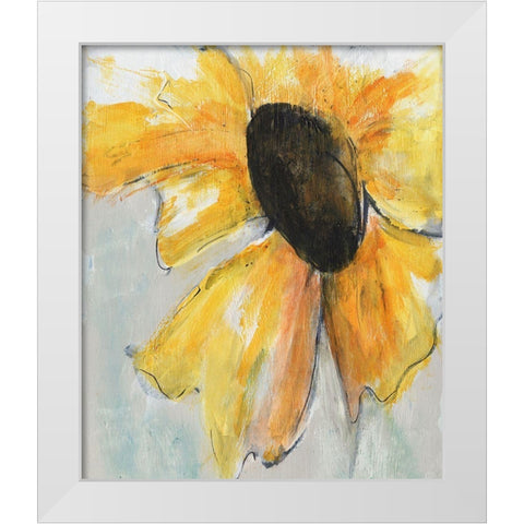 Sunny Days II White Modern Wood Framed Art Print by Combs, Joyce