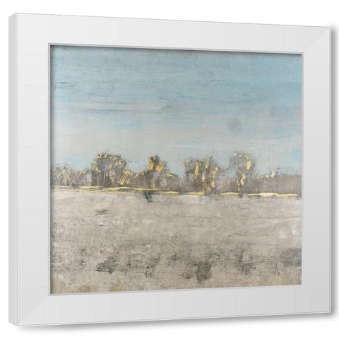 Pale Blue Sky I White Modern Wood Framed Art Print by OToole, Tim