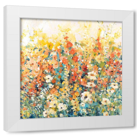 Parisian Spring I White Modern Wood Framed Art Print by OToole, Tim