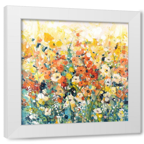 Parisian Spring II White Modern Wood Framed Art Print by OToole, Tim