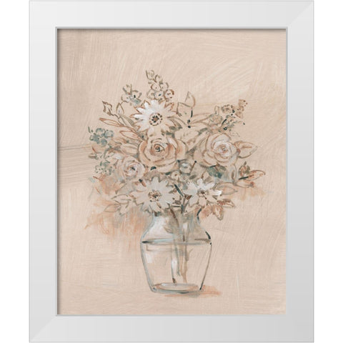 Still Life Sketch I White Modern Wood Framed Art Print by OToole, Tim