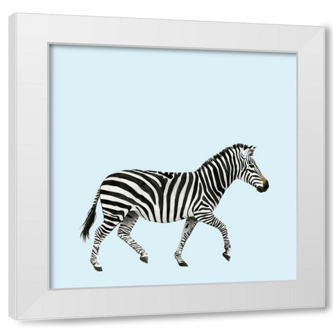 Twilight Safari I White Modern Wood Framed Art Print by Popp, Grace