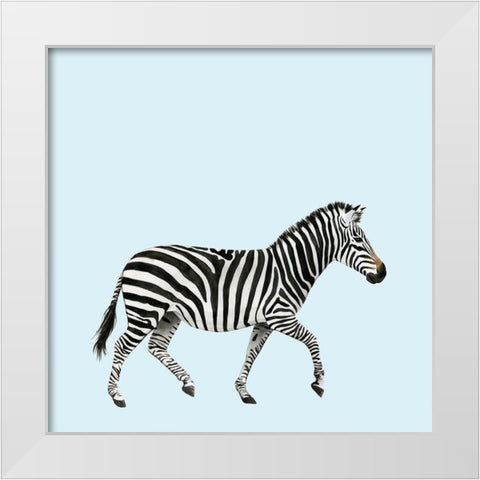 Twilight Safari I White Modern Wood Framed Art Print by Popp, Grace