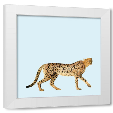 Twilight Safari III White Modern Wood Framed Art Print by Popp, Grace