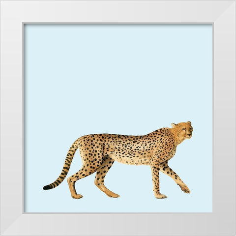 Twilight Safari III White Modern Wood Framed Art Print by Popp, Grace