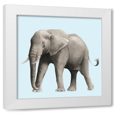 Twilight Safari IV White Modern Wood Framed Art Print by Popp, Grace