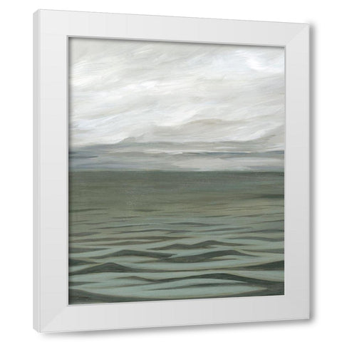 Overcasting II White Modern Wood Framed Art Print by Popp, Grace