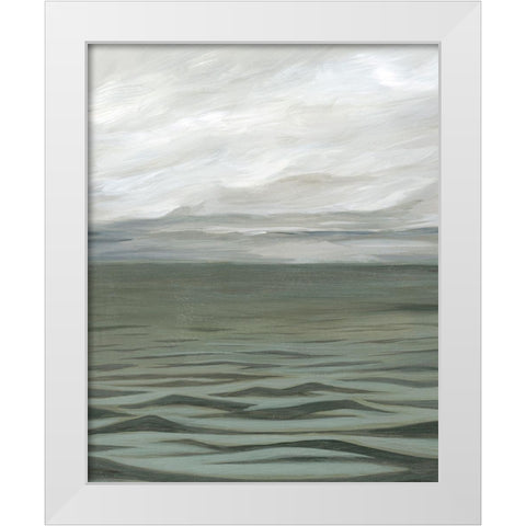 Overcasting II White Modern Wood Framed Art Print by Popp, Grace