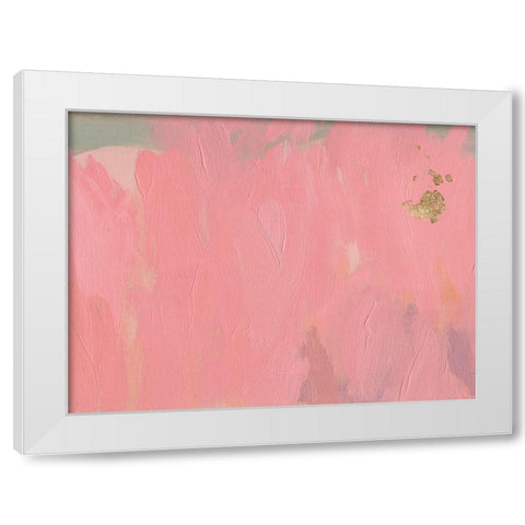 Cherry Horizon I White Modern Wood Framed Art Print by Green, Jacob