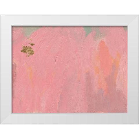 Cherry Horizon II White Modern Wood Framed Art Print by Green, Jacob