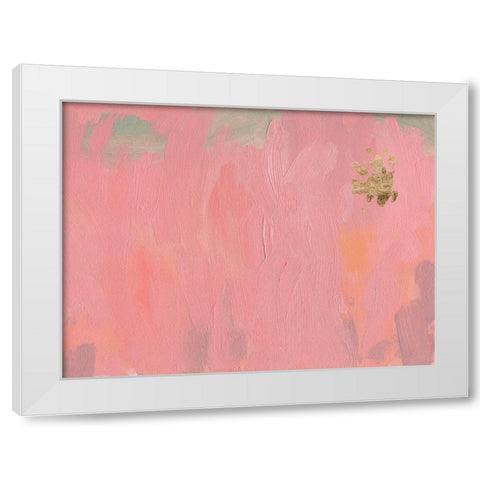 Cherry Horizon III White Modern Wood Framed Art Print by Green, Jacob