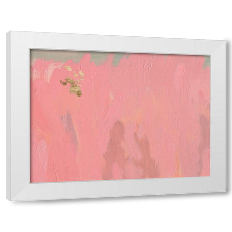 Cherry Horizon IV White Modern Wood Framed Art Print by Green, Jacob