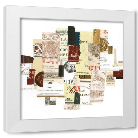 Pentimento Moment I White Modern Wood Framed Art Print by Dixon, Samuel